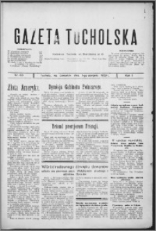 Gazeta Tucholska 1929, R. 2, nr 83