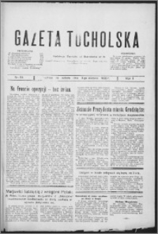 Gazeta Tucholska 1929, R. 2, nr 84