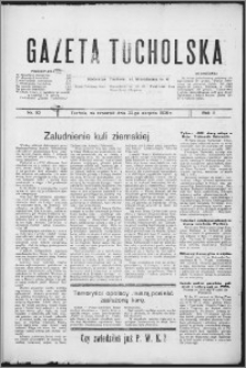 Gazeta Tucholska 1929, R. 2, nr 92