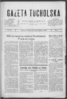 Gazeta Tucholska 1929, R. 2, nr 102