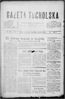 Gazeta Tucholska 1929, R. 2, nr 107