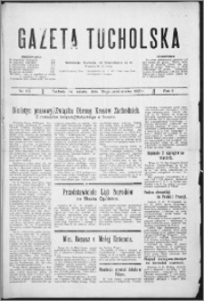 Gazeta Tucholska 1929, R. 2, nr 115