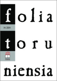 Folia Toruniensia 14 (2014)