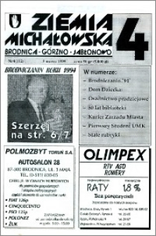 Ziemia Michałowska : Brodnica-Górzno-Jabłonowo R. 1995, Nr 4 (112)