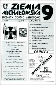 Ziemia Michałowska : Brodnica-Górzno-Jabłonowo R. 1995, Nr 9 (117)