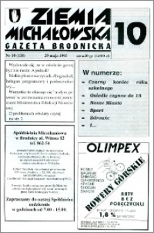 Ziemia Michałowska : Gazeta Brodnicka R. 1995, Nr 10 (118)