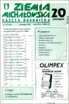 Ziemia Michałowska : Gazeta Brodnicka R. 1995, Nr 20 (129)