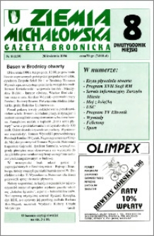 Ziemia Michałowska : Gazeta Brodnicka R. 1996, Nr 8 (139)