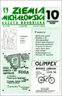 Ziemia Michałowska : Gazeta Brodnicka R. 1996, Nr 10 (141)