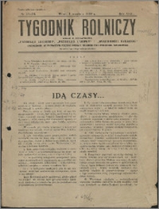 Tygodnik Rolniczy 1939, R. 23 nr 33/34