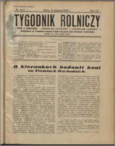 Tygodnik Rolniczy 1936, R. 20 nr 3/4