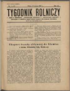 Tygodnik Rolniczy 1936, R. 20 nr 11/12