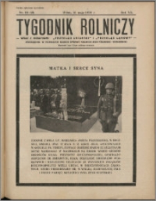 Tygodnik Rolniczy 1936, R. 20 nr 19/20