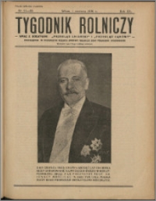 Tygodnik Rolniczy 1936, R. 20 nr 21/22