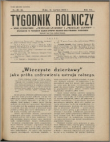 Tygodnik Rolniczy 1936, R. 20 nr 23/24