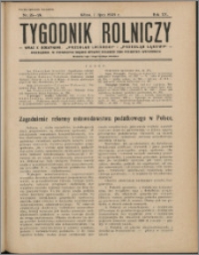Tygodnik Rolniczy 1936, R. 20 nr 25/26