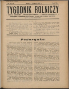 Tygodnik Rolniczy 1936, R. 20 nr 29/30