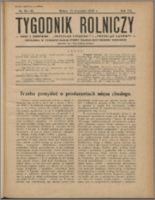 Tygodnik Rolniczy 1936, R. 20 nr 35/36