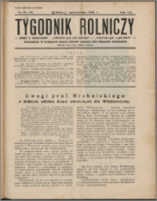 Tygodnik Rolniczy 1936, R. 20 nr 37/38