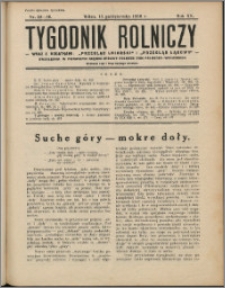Tygodnik Rolniczy 1936, R. 20 nr 39/40