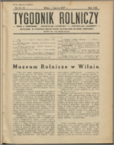 Tygodnik Rolniczy 1937, R. 21 nr 9/10