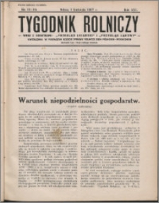Tygodnik Rolniczy 1937, R. 21 nr 13/14