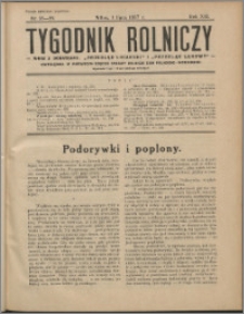 Tygodnik Rolniczy 1937, R. 21 nr 25/26