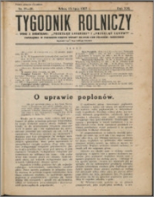 Tygodnik Rolniczy 1937, R. 21 nr 27/28