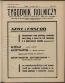 Tygodnik Rolniczy 1937, R. 21 nr 33/34