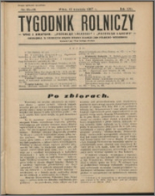 Tygodnik Rolniczy 1937, R. 21 nr 35/36