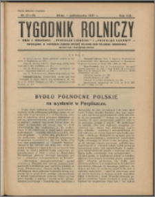 Tygodnik Rolniczy 1937, R. 21 nr 37/38