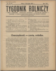 Tygodnik Rolniczy 1937, R. 21 nr 41/42