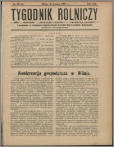 Tygodnik Rolniczy 1937, R. 21 nr 47/48