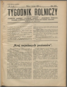 Tygodnik Rolniczy 1938, R. 22 nr 5/6
