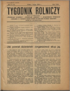 Tygodnik Rolniczy 1938, R. 22 nr 17/18