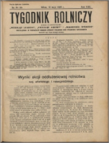 Tygodnik Rolniczy 1938, R. 22 nr 19/20