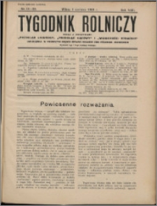 Tygodnik Rolniczy 1938, R. 22 nr 21/22