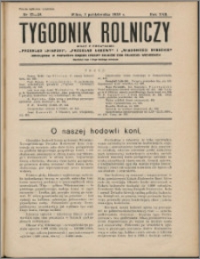 Tygodnik Rolniczy 1938, R. 22 nr 37/38