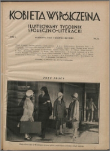 Kobieta Współczesna 1927, R. 1 nr 19
