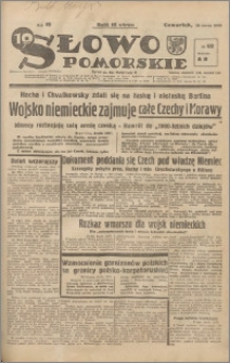Słowo Pomorskie 1939.03.16 R.19 nr 62