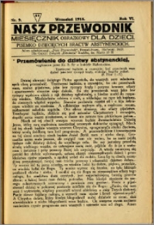 Nasz Przewodnik 1918, R. VI, nr 9