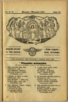 Nasz Przewodnik 1919, R. VII, nr 8-9