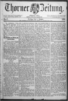 Thorner Zeitung 1874, Nro. 7