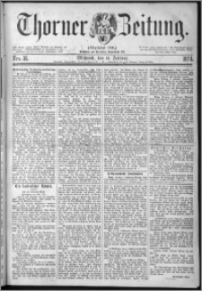 Thorner Zeitung 1874, Nro. 35
