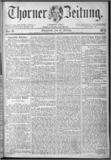 Thorner Zeitung 1874, Nro. 38