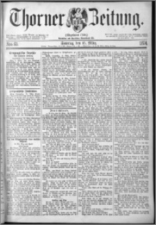 Thorner Zeitung 1874, Nro. 63