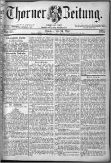 Thorner Zeitung 1874, Nro. 120 + Beilage
