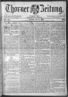 Thorner Zeitung 1874, Nro. 125 + Beilage