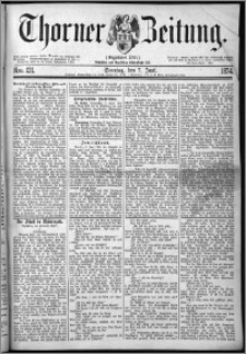Thorner Zeitung 1874, Nro. 131 + Beilage
