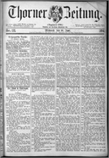Thorner Zeitung 1874, Nro. 133